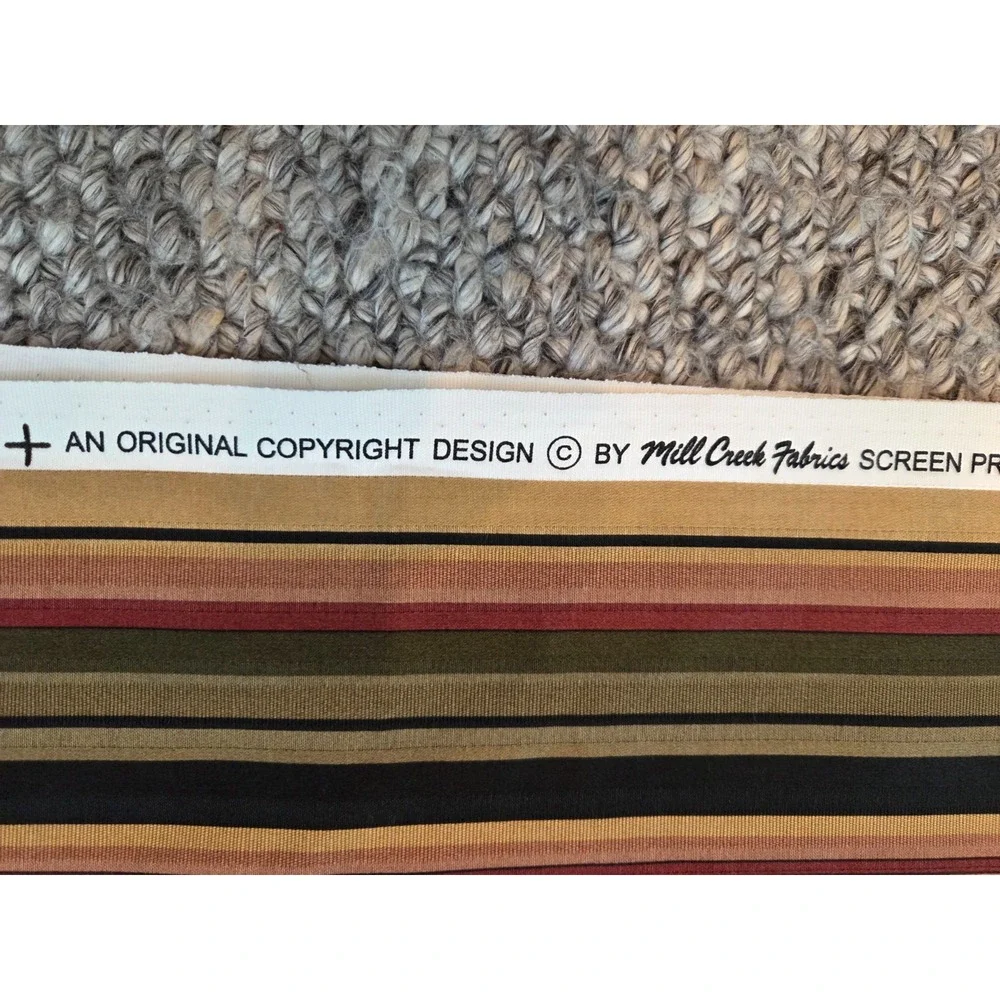 Mill Creek Fabrics Autumn Striped Upholstery Decorator 54x68